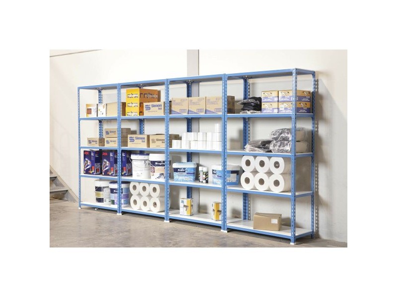 Лавица Simon Rack Simonclick 5/400 Метал 180 x 90 x 40 cm 5 Рафтове