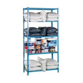Лавица Simon Rack Maderclick Plus 5/500 750 kg Метал 5 Рафтове ПДЧ (200 x 100 x 50 cm)