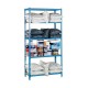 Лавица Simon Rack Maderclick Plus 5/500 750 kg Метал 5 Рафтове ПДЧ (200 x 100 x 50 cm)