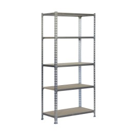Лавица Simon Rack Maderclick 5/400 750 kg Метал Дървен 5 Рафтове ПДЧ (180 x 90 x 40 cm)