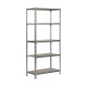 Лавица Simon Rack Maderclick 5/400 750 kg Метал Дървен 5 Рафтове ПДЧ (180 x 90 x 40 cm)
