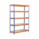 Лавица Simon Rack Bricoforte 1206-5 5 Рафтове 1500 kg 200 x 120 x 60 cm