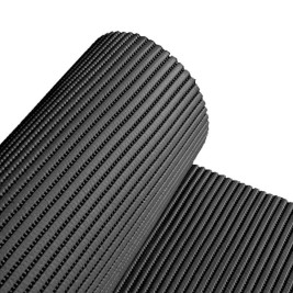 Roll of Anti-Slip Material Exma Aqua-Mat Basic Черен PVC 65 cm x 15 m