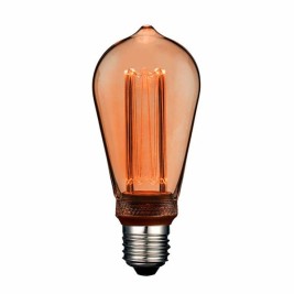 LED крушка Fbright st64 edison Кехлибар 4 W E27 200 Lm Ø 6,4 x 14,2 cm Декоративна (1800 K)