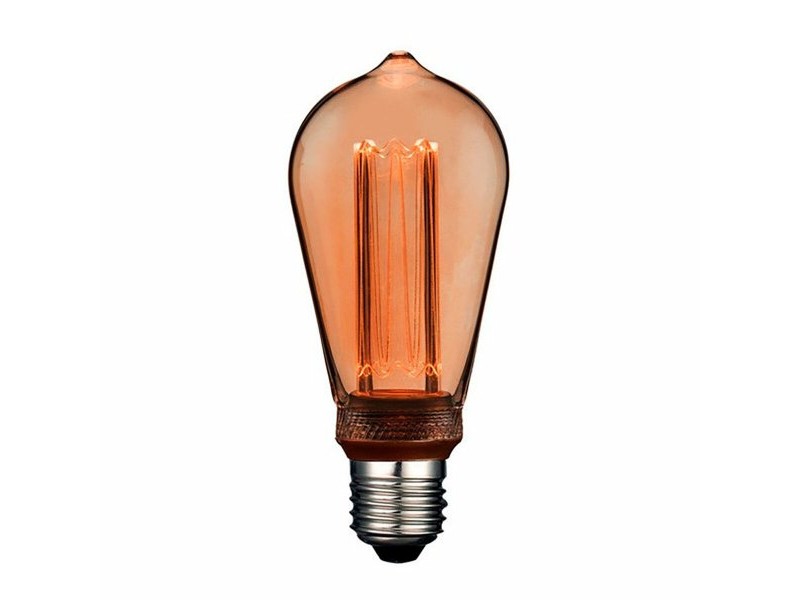 LED крушка Fbright st64 edison Кехлибар 4 W E27 200 Lm Ø 6,4 x 14,2 cm Декоративна (1800 K)