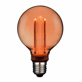 LED крушка Fbright g95 Кехлибар 4 W E27 200 Lm ø 9,5 x 14,5 cm Декоративна (1800 K)