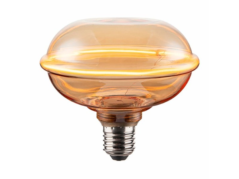 LED крушка Fbright ufo Кехлибар 4 W E27 280 lm Ø 13 x 12,1 cm Декоративна (1800 K)