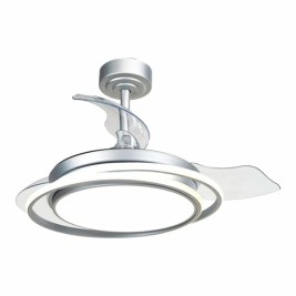 Вентилатор за таван CristalRecord Сребрист 40 W Ø 40 cm