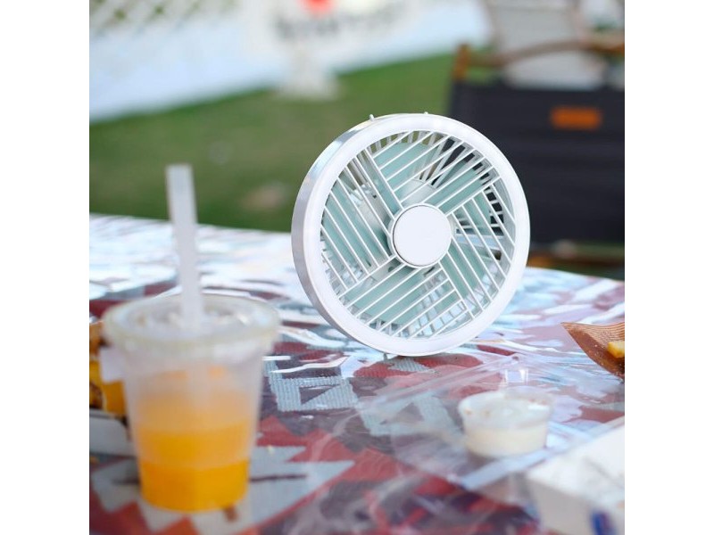 Настолен вентилатор CristalRecord Бял 5 W