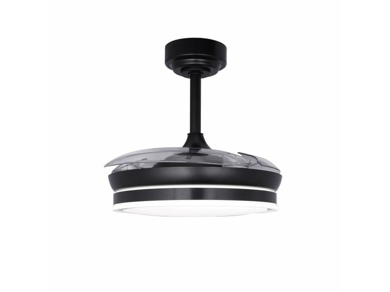 Вентилатор за таван CristalRecord 85-065-46-180 Черен 45 W Ø 92 cm