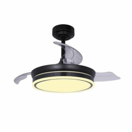 Вентилатор за таван CristalRecord 85-065-46-180 Черен 45 W Ø 92 cm