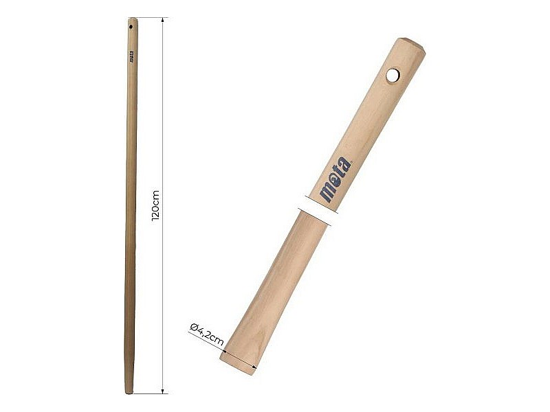 Резервна дръжка Mota ama1242 Дървен 120 x 4,2 cm Резервна дръжка Mota ama1242 Дървен 120 x 4,2 cm