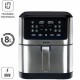 въздушен фритюрник JOCCA 2193 1800 W Стомана 8 L