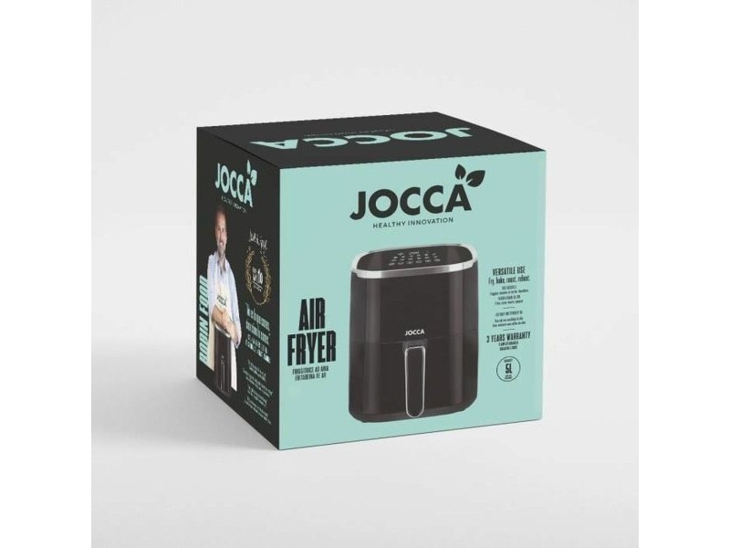 въздушен фритюрник JOCCA 2196 Черен 1450 W 5 L въздушен фритюрник JOCCA 2196 Черен 1450 W 5 L