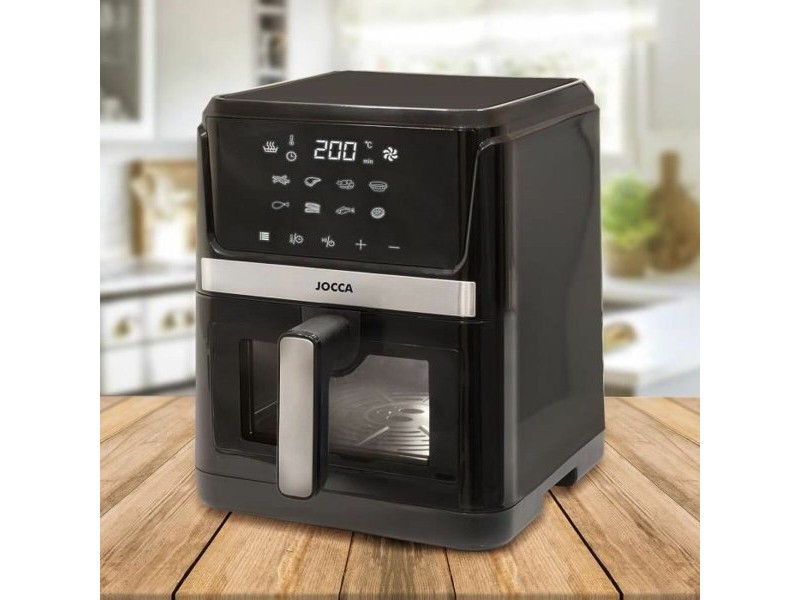 въздушен фритюрник JOCCA Черен 1600 W 7 L