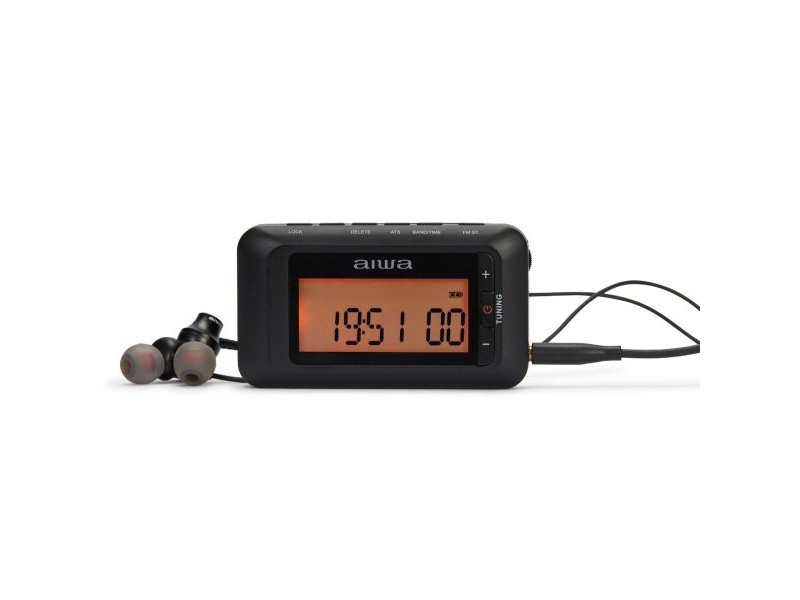 Радио Aiwa RD-10 Черен AM/FM Ретро