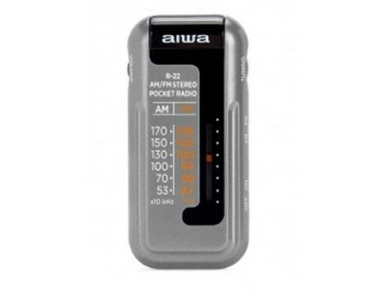 Радио преводач Aiwa R22SL SILVER Сив Сребрист AM/FM Радио преводач Aiwa R22SL SILVER Сив Сребрист AM/FM