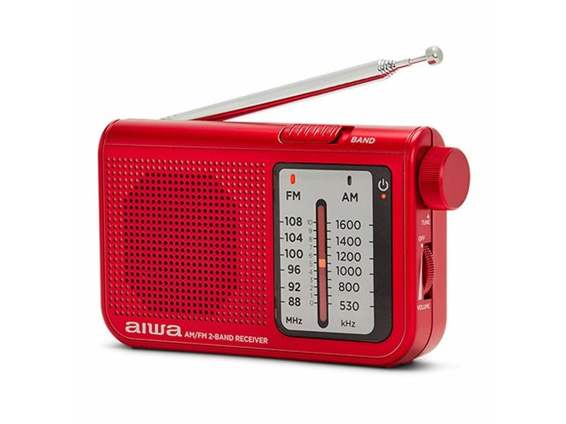 Радио преводач Aiwa AM/FM Червен