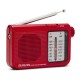 Радио преводач Aiwa AM/FM Червен