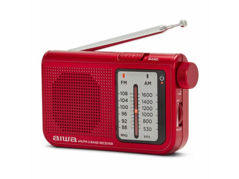 Радио преводач Aiwa AM/FM Червен