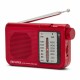 Радио преводач Aiwa AM/FM Червен