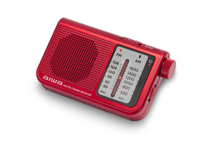 Радио преводач Aiwa AM/FM Червен
