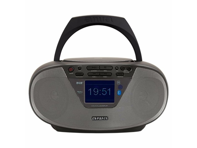 CD MP3 радио Aiwa BBTU500DAB/BK Черен FM