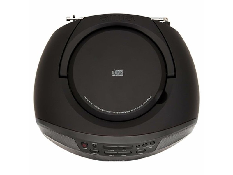 CD MP3 радио Aiwa BBTU500DAB/BK Черен FM