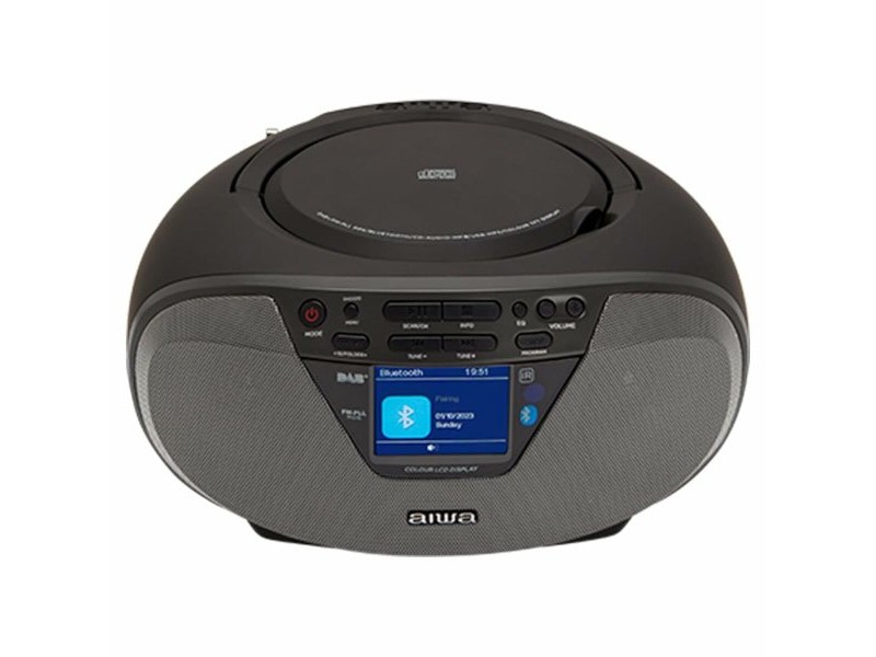 CD MP3 радио Aiwa BBTU500DAB/BK Черен FM