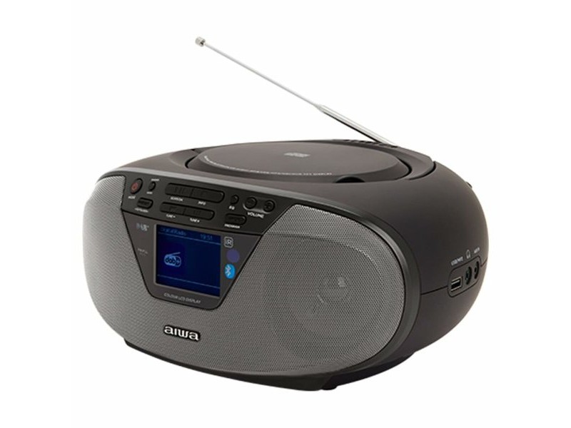 CD MP3 радио Aiwa BBTU500DAB/BK Черен FM