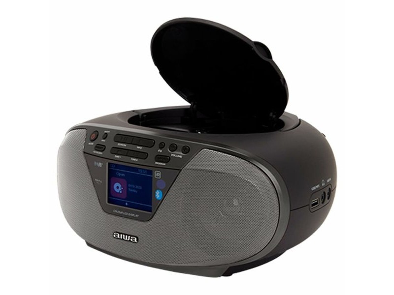 CD MP3 радио Aiwa BBTU500DAB/BK Черен FM