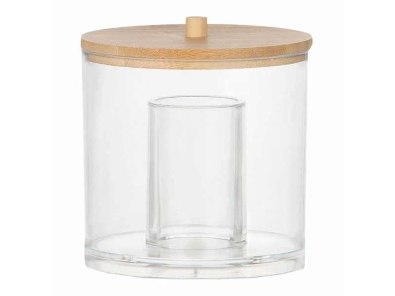 Стъклен Буркан Andrea House ba72111 Акрилен ø 9 x 9 cm