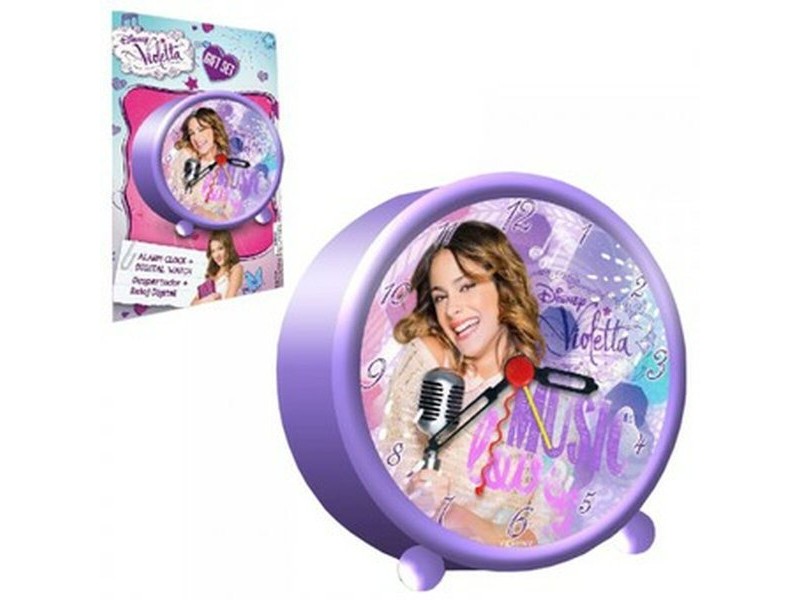 Часовник с аларма Violetta Disney - Sveglia Analog