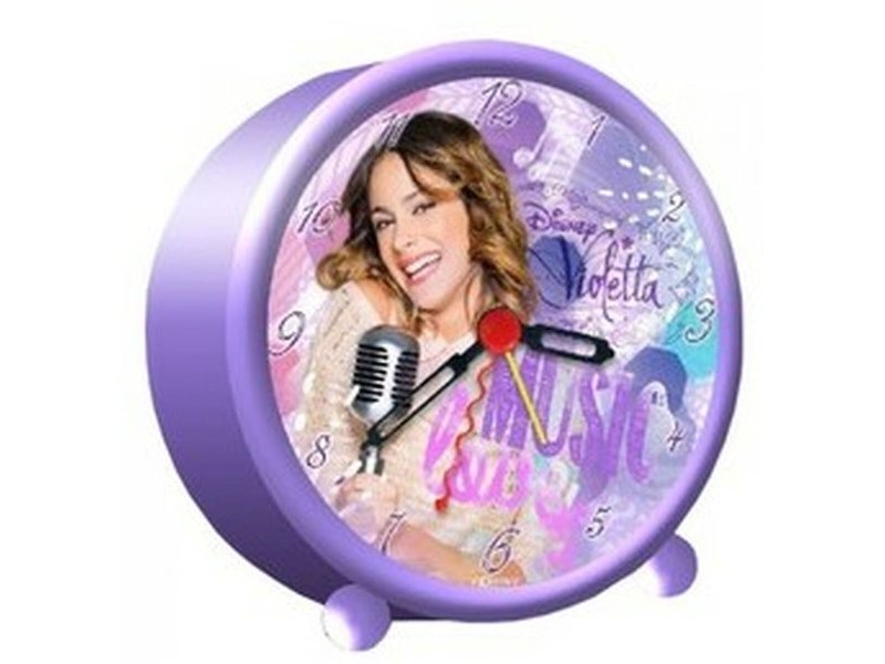 Часовник с аларма Violetta Disney - Sveglia Analog