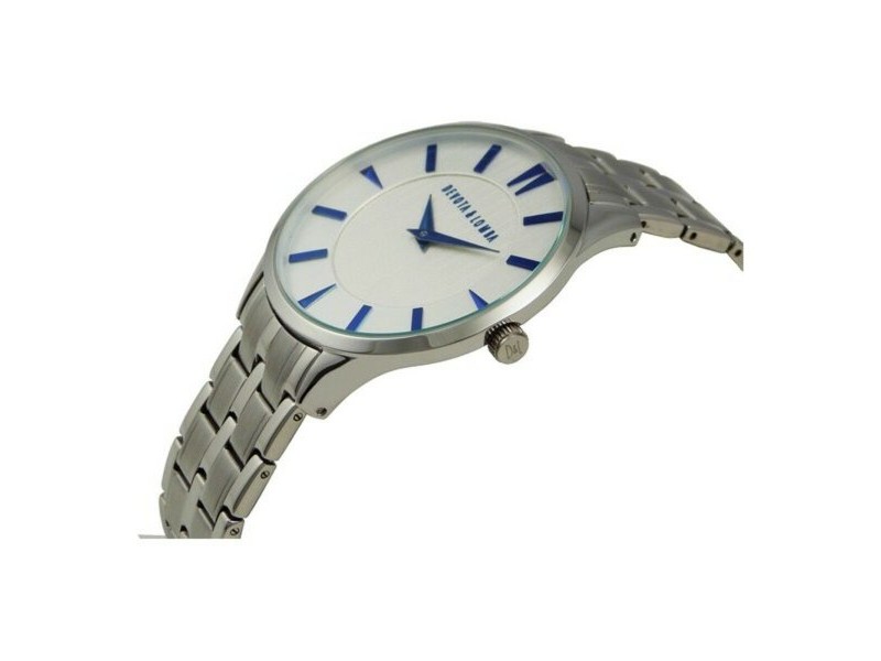 Мъжки часовник Devota & Lomba DL012M-01WHITE (Ø 40 mm)