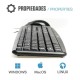 Клавиатура с мишка iggual COM-CK-BASIC QWERTY USB