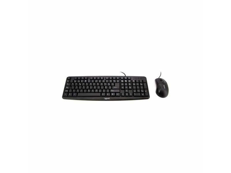 Клавиатура с мишка iggual COM-CK-BASIC QWERTY USB