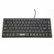 Клавиатура iggual Teclado USB compacto TKL Slim TKL-USB negro Черен