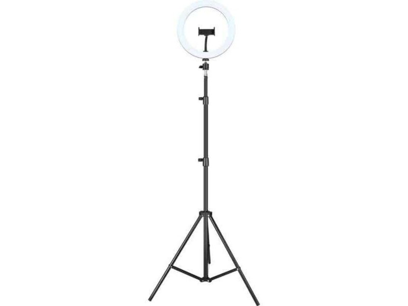 Светлинен Пръстен за Селфи iggual IGG317242 Триножник Ø 25 cm Светлинен Пръстен за Селфи iggual IGG317242 Триножник Ø 25 cm