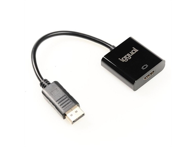 Адаптер за DisplayPort към HDMI iggual IGG318041