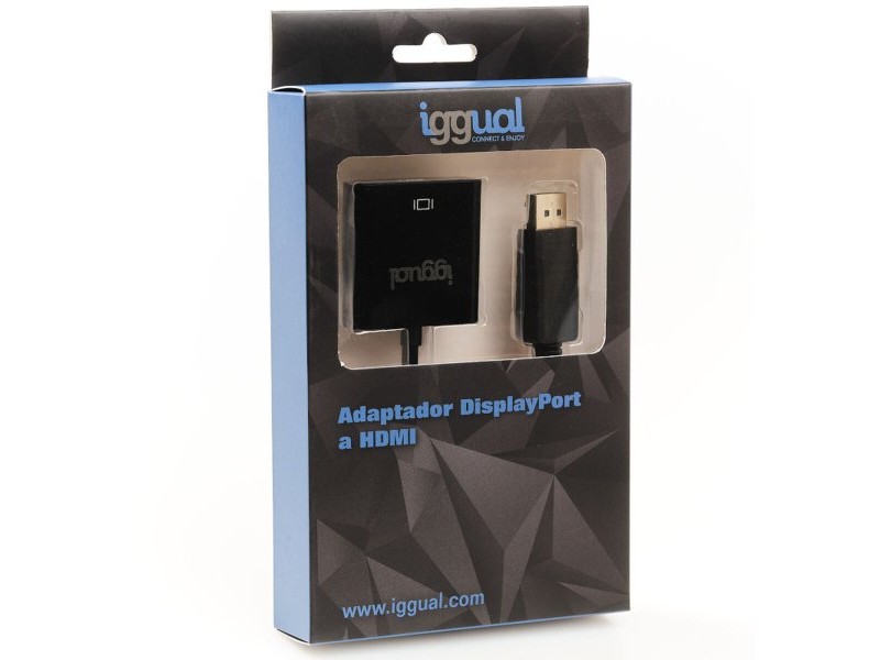 Адаптер за DisplayPort към HDMI iggual IGG318041