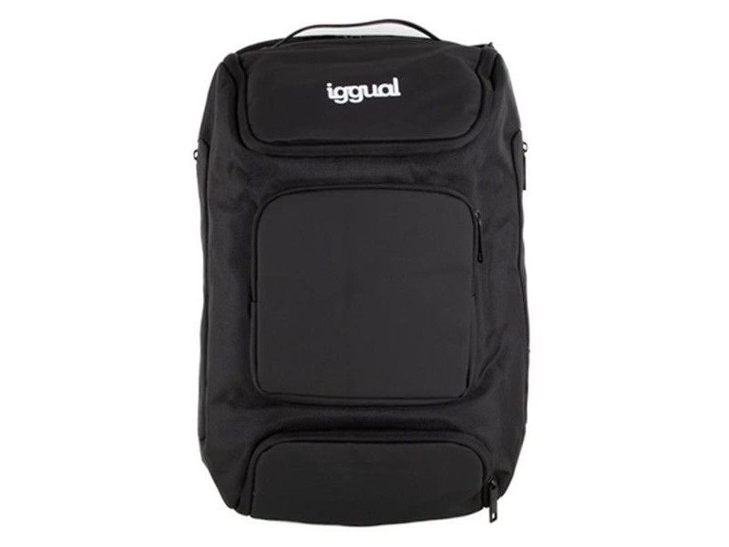 Чанта за лаптоп iggual IGG318539 Черен 15,6