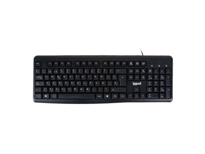 Клавиатура iggual CK-BASIC2-105T Испанска Qwerty
