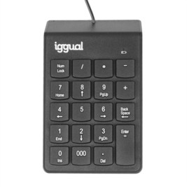 Клавиатура iggual IGG319956 Черен