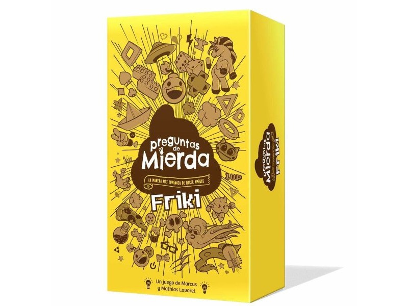 Настолна игра PREGUNTAS DE MIERDA FRIKI Настолна игра PREGUNTAS DE MIERDA FRIKI