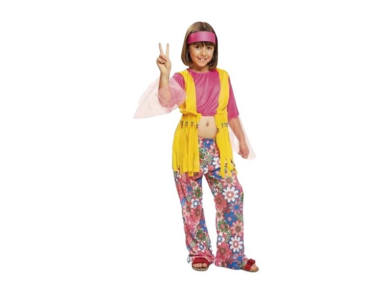 Маскировъчен костюм за деца My Other Me Hippie 7-9 години