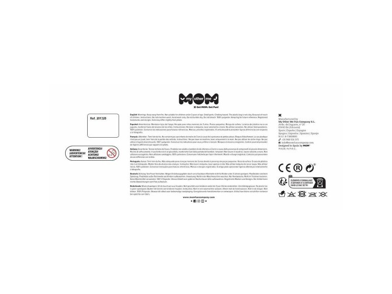 Маскировъчен костюм за деца My Other Me Калинка 7-9 години