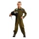 Маскировъчен костюм за деца My Other Me Top Gun Летец 5-6 години Зелен