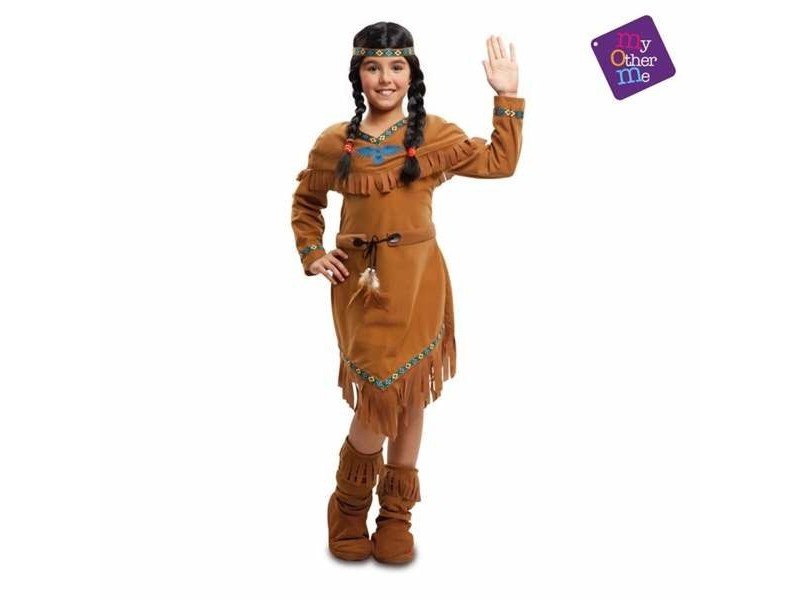 Маскировъчен костюм за деца My Other Me Indian 1-2 години Кафяв