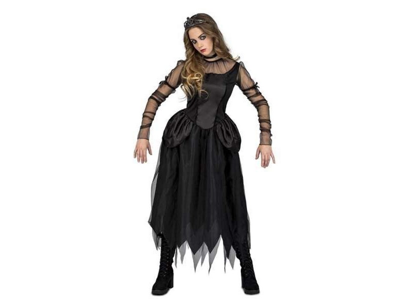 Маскировъчен костюм за деца 5-6 години Черен gotica (3 Части)